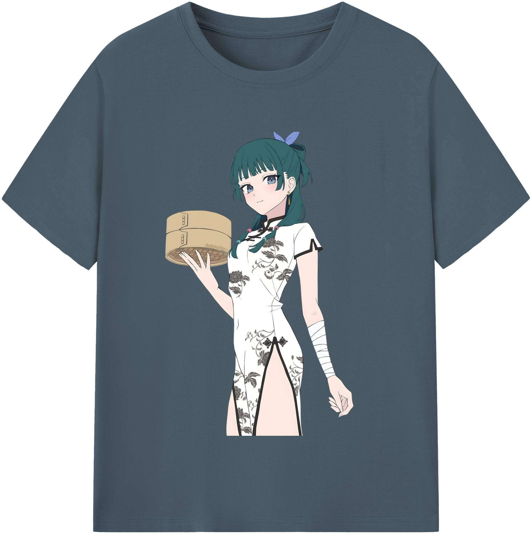 （画像用） 薬屋のひとりごと The Apothecary Diaries 綿100％半袖Tシャツ（フロントプリント）